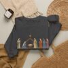 11037888900317869362_2048.jpeg Unto Us a Child Is Born Nativity Christian Christmas Sweatshirt