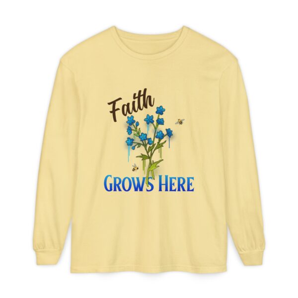 11639106625426008362_2048.jpeg Faith Grows Here Long Sleeve Tee