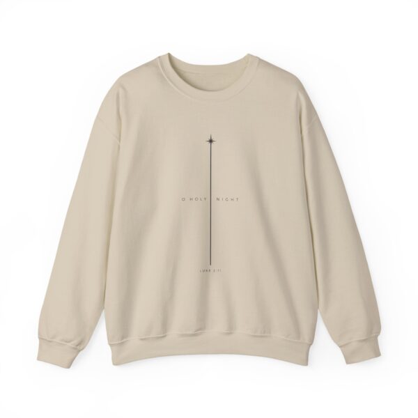 O Holy Night Minimalist Christian Christmas Sweatshirt