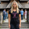 20261025021416-1f1d019c-79c1-6a2c-9510-1a15b100e9ef.png Fought the Fight, Kept the Faith — Breast Cancer Awareness V-Neck Tee
