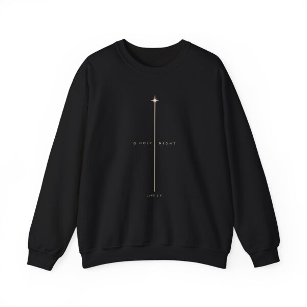 O Holy Night Minimalist Christian Christmas Sweatshirt