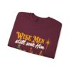 Wise Men Still Seek Him Retro Christian Christmas Sweatshirt