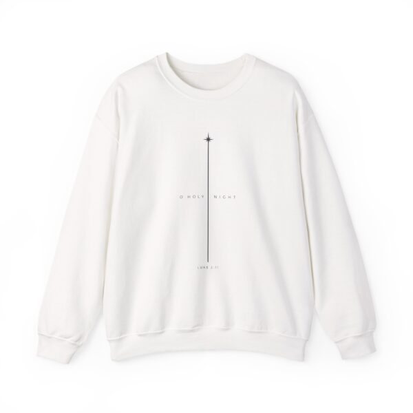 O Holy Night Minimalist Christian Christmas Sweatshirt