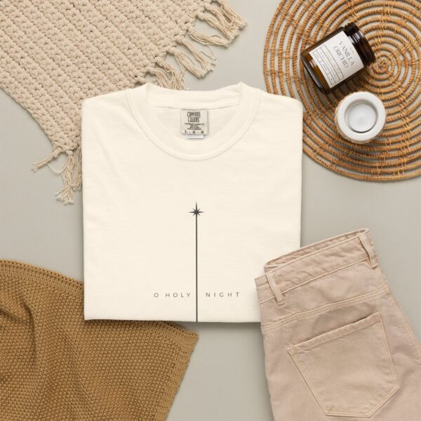 O Holy Night Minimalist Christian Christmas T-Shirt